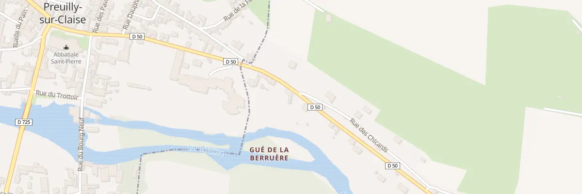 Plan du 37 Rue de Chantereine à Bossay-sur-Claise