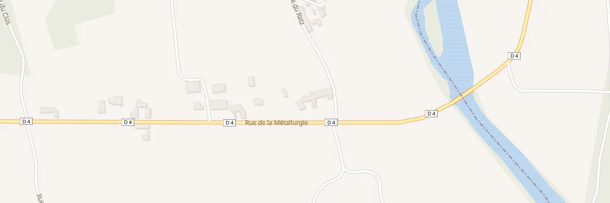 Plan du 1261 Rue de la Métallurgie à Savignac-les-Églises