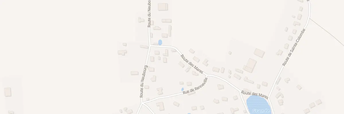 Plan du 81 Rte des Mares à Sainte-Colombe-la-Commanderie