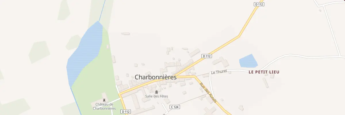Plan du 32 Rue du Chateau à Charbonnières