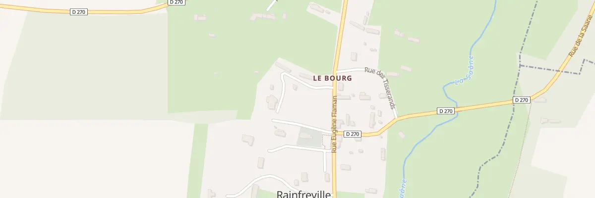 Plan du 5013 Le Bourg à Rainfreville