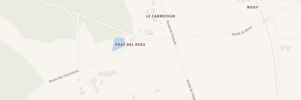 Plan du 93 Rte des Tournesols à Monsempron-Libos
