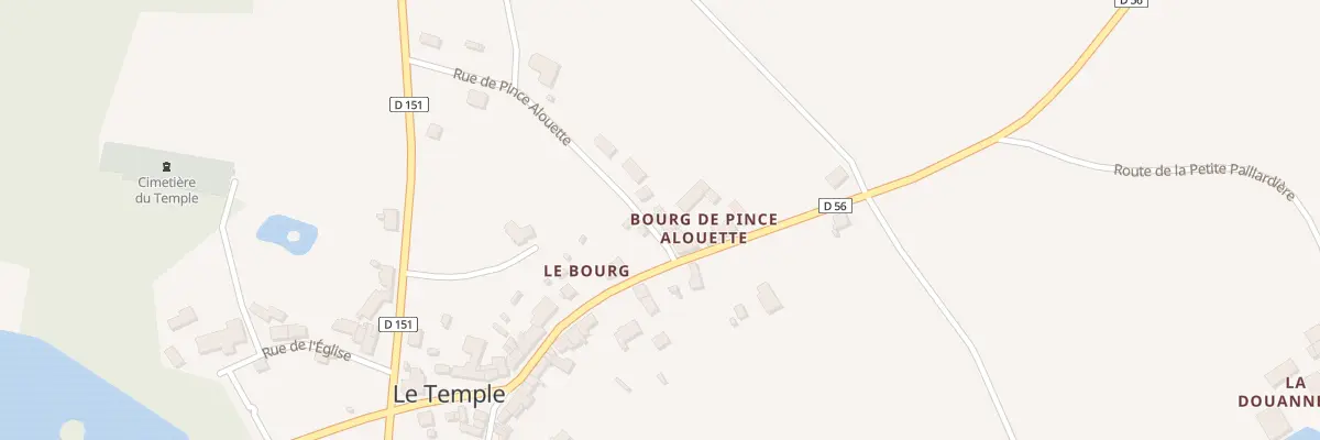 Plan du 11 Che de Pince Alouette au Temple