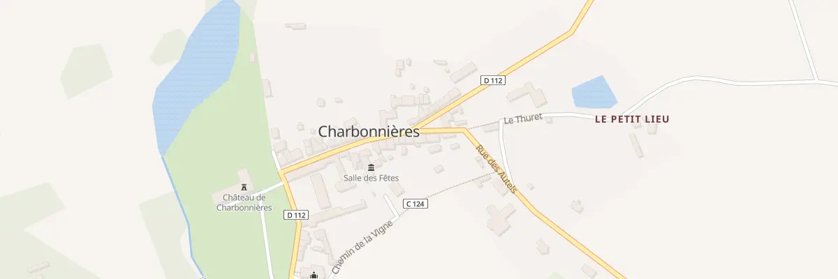 Plan du 27 Rue du Chateau à Charbonnières
