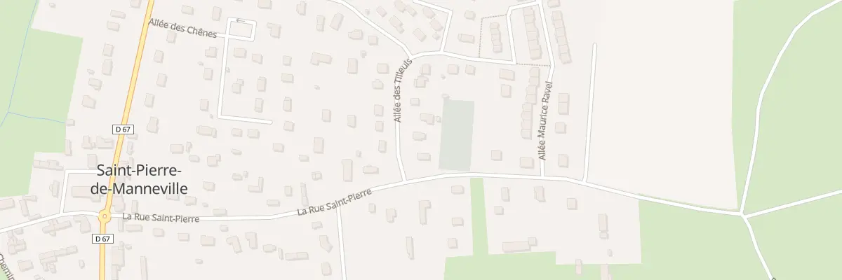Plan du 2 All des Tilleuls à Saint-Pierre-de-Manneville