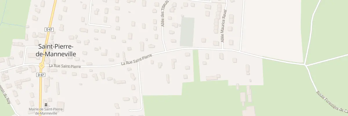 Plan du 34A Rue de Saint Pierre à Saint-Pierre-de-Manneville