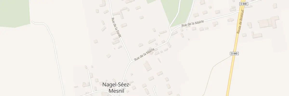 Plan du 12 Rue de la Mairie à Nagel-Séez-Mesnil