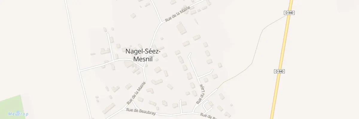 Plan du 5 Rue du Laye à Nagel-Séez-Mesnil