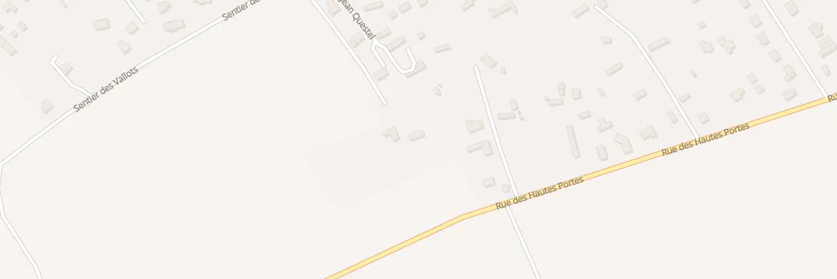 Plan du 694 Rue des Hautes Portes à Bosroumois