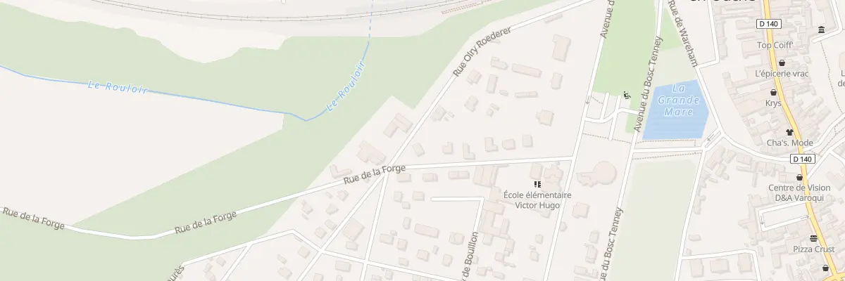 Plan du 12 Rue de la Forge à Conches-en-Ouche