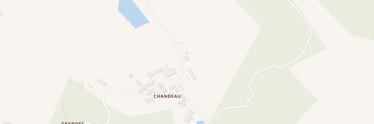 Plan du 12 Chandeau à Champsac