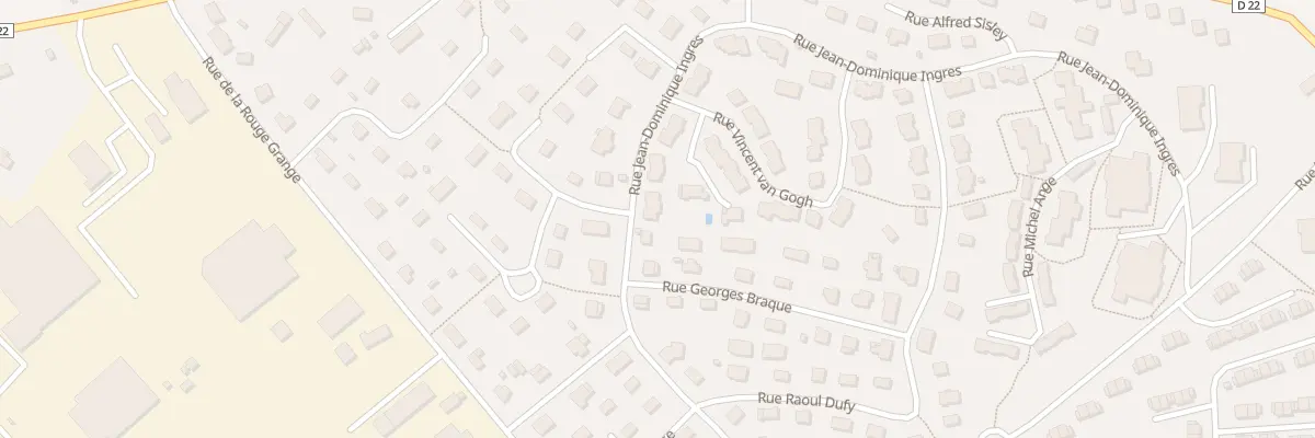 Plan du 37 Rue Jean Dominique Ingres à Pavilly