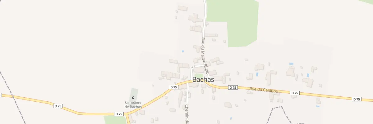 Plan du 37 Rue du Platane à Bachas