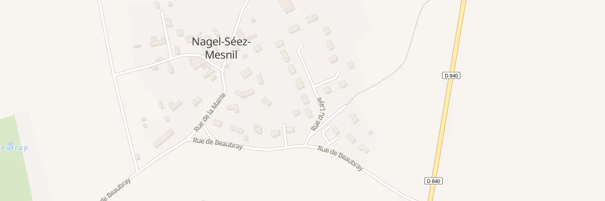 Plan du 2 Rue du Laye à Nagel-Séez-Mesnil