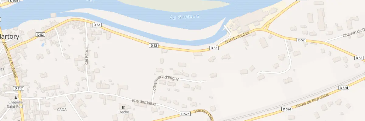 Plan du 294 Rue du Foulon à Saint-Martory