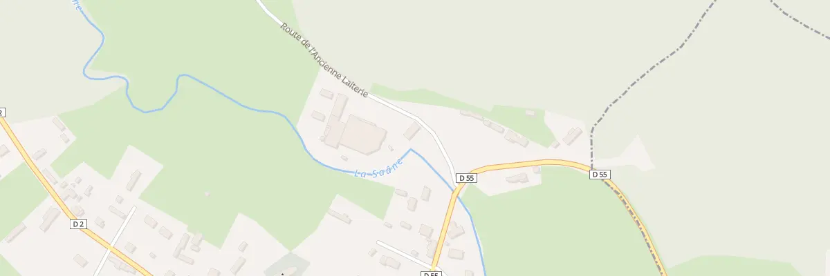 Plan du 2 Rue de l’Ancienne Laiterie à Auzouville-sur-Saâne