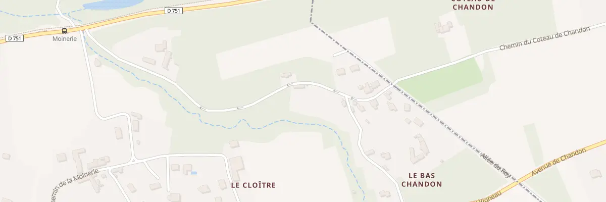 Plan du 2 All du Chatelier à Lussault-sur-Loire