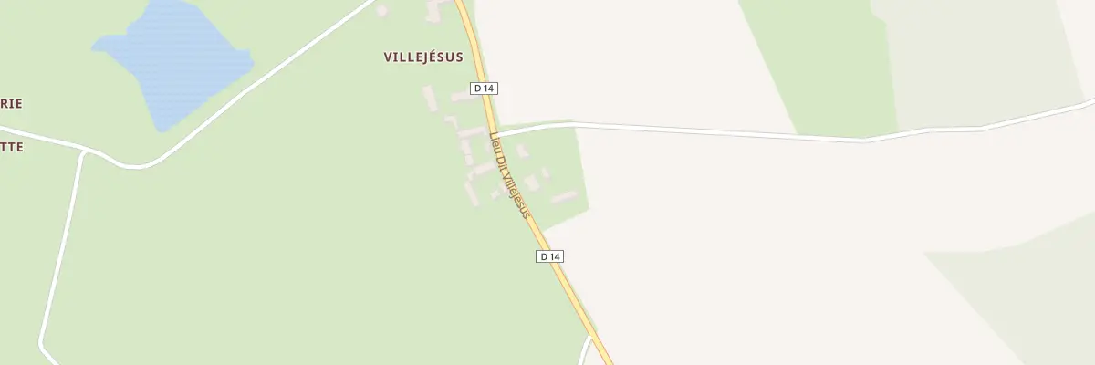 Plan du 7 Villejésus à Bossay-sur-Claise