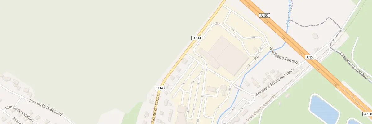 Plan du 58 Rte de Duclair à Villers-Écalles