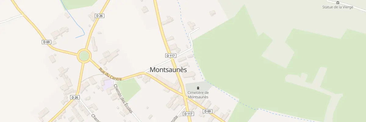 Plan du 4 Pl des Templiers à Montsaunès
