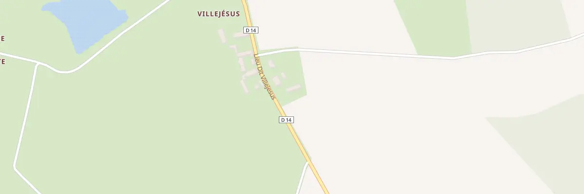 Plan du 9 Villejésus à Bossay-sur-Claise