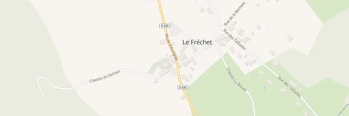 Plan du 22 Le Puits au Fréchet