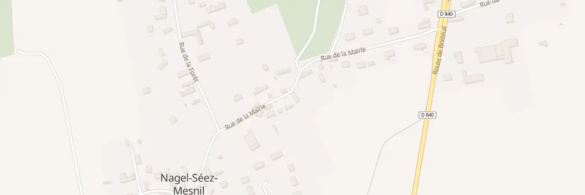 Plan du 7 Rue de la Mairie à Nagel-Séez-Mesnil