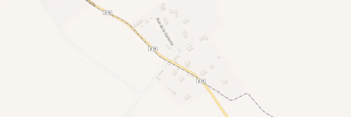Plan du 6 Rte d’Emanville à Ormes