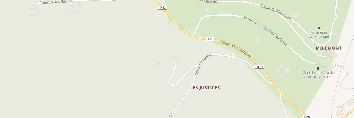 Plan du 34 L’Ambulance à Mauzens-et-Miremont
