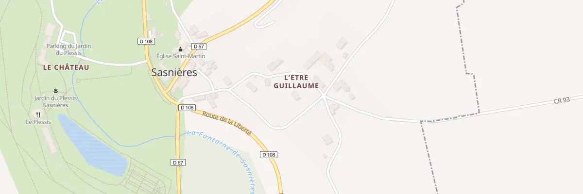 Plan du 2 L’Etre Guillaume à Sasnières