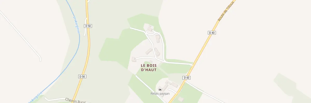 Plan du 4 Le Bois d’Haut à Mérigny