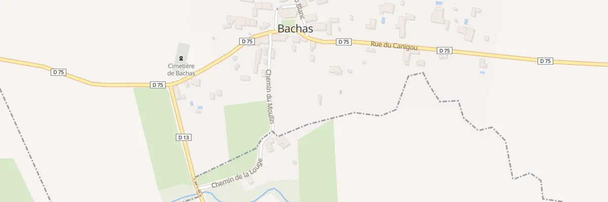 Plan du 43 Le Village à Bachas