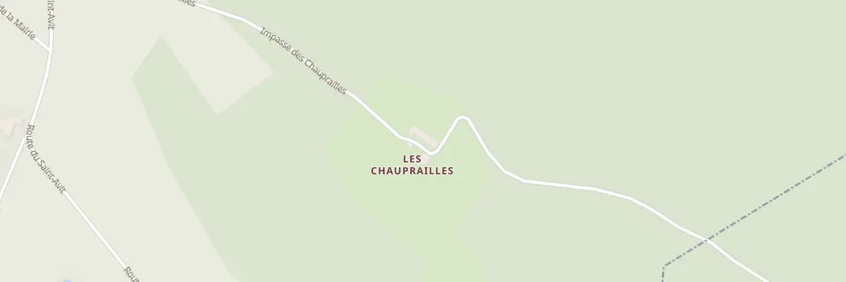 Plan du 27 Les Chauprailles à Saint-Marcory