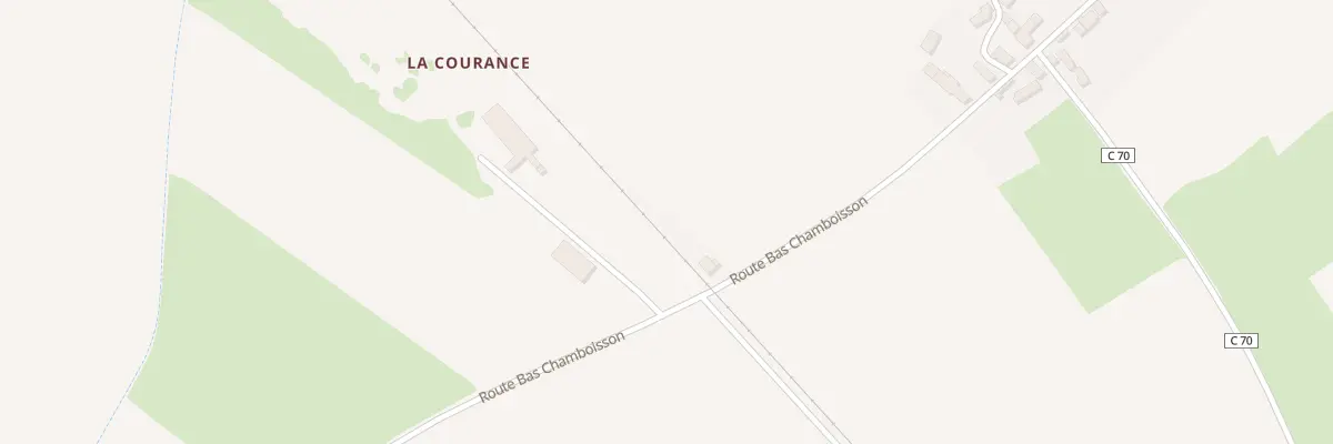 Plan du 55 La Courance à Azay-sur-Indre