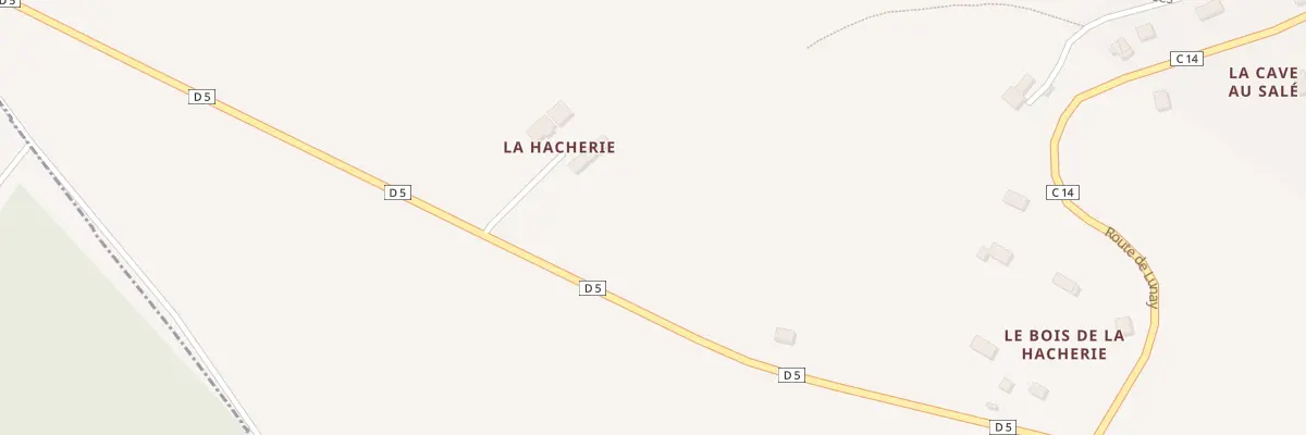 Plan du 20 Rte de la Hacherie à Mazangé