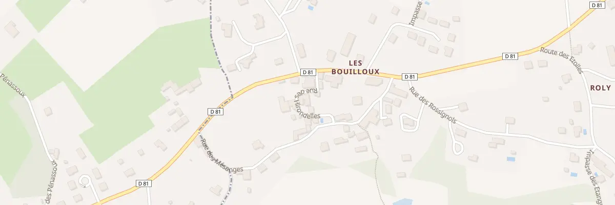 Plan du 148 Les Bouilloux à Nantheuil