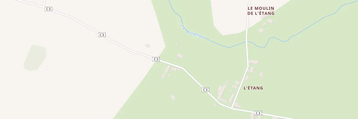 Plan du 3 L’Etang à Betz-le-Château