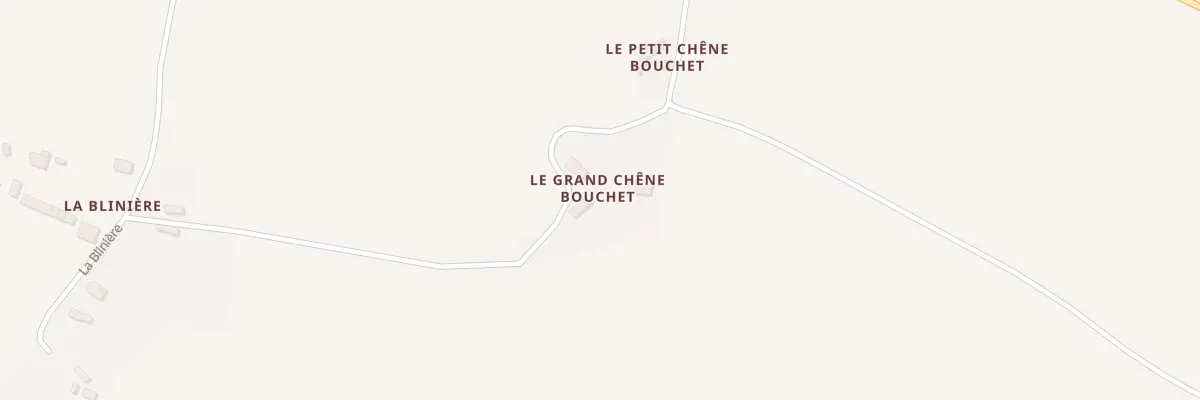 Plan du 111 Grand Chene Bouchet à Couëtron-au-Perche