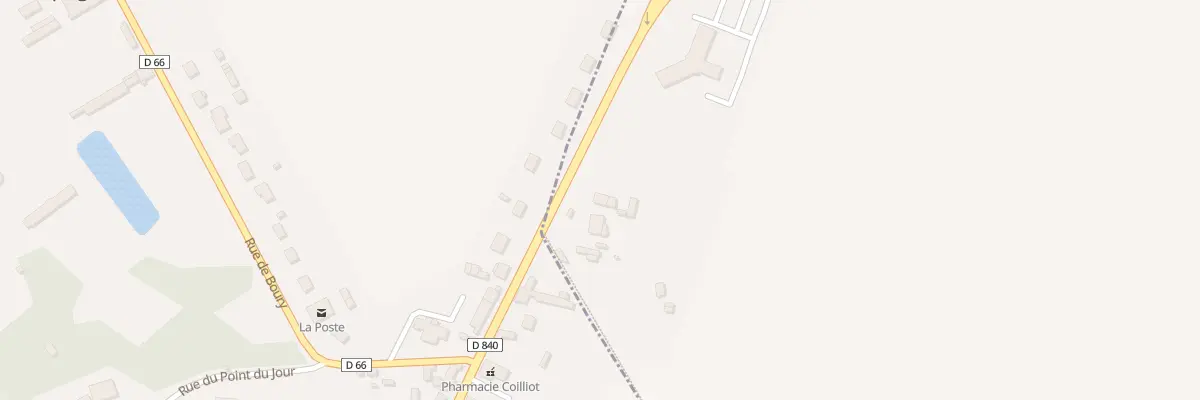Plan du 25F Rue de la République à Fouqueville