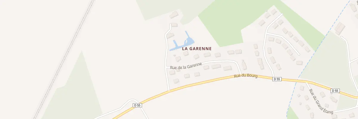 Plan du 15 Rue de la Garenne à Montreuil-en-Touraine