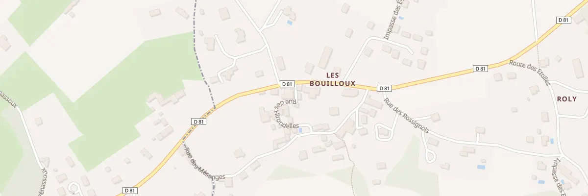 Plan du 152 Les Bouilloux à Nantheuil