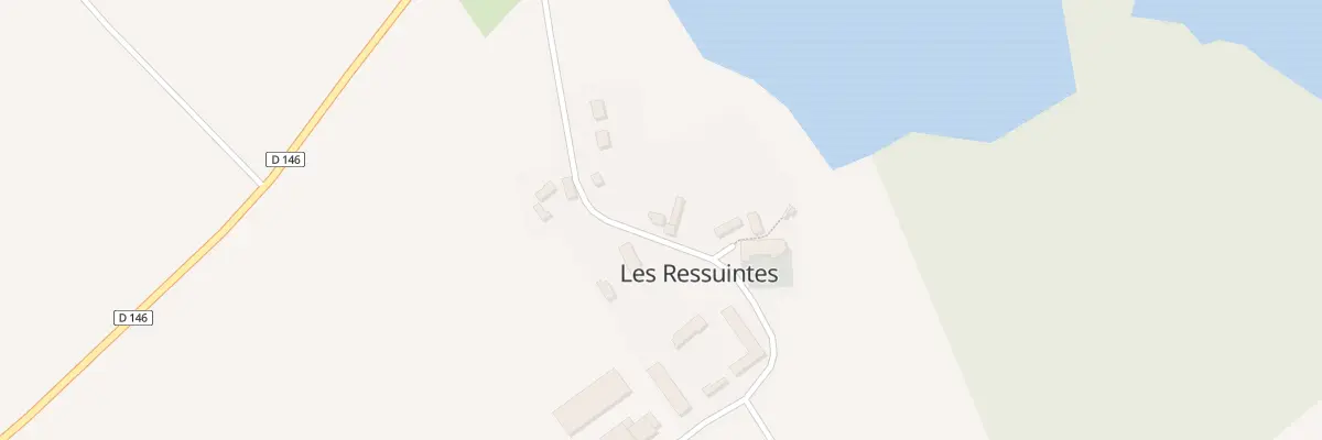 Plan du 5 Les Ressuintes aux Ressuintes