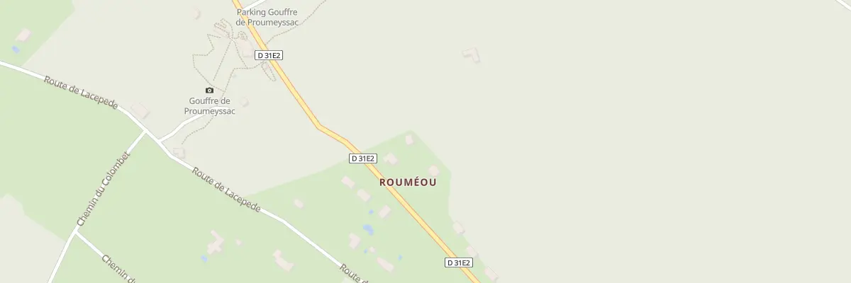 Plan du 12K La Plane à Audrix