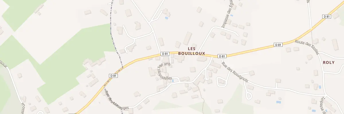 Plan du 151A Les Bouilloux à Nantheuil