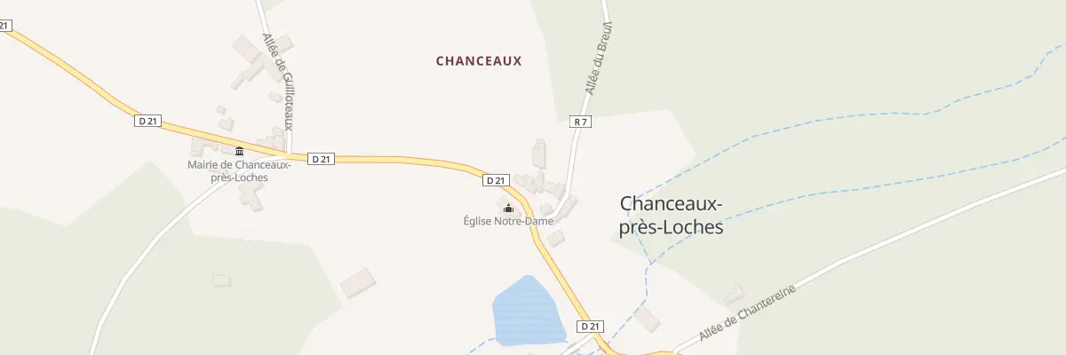 Plan du 15 All Valérie Schneider à Chanceaux-près-Loches