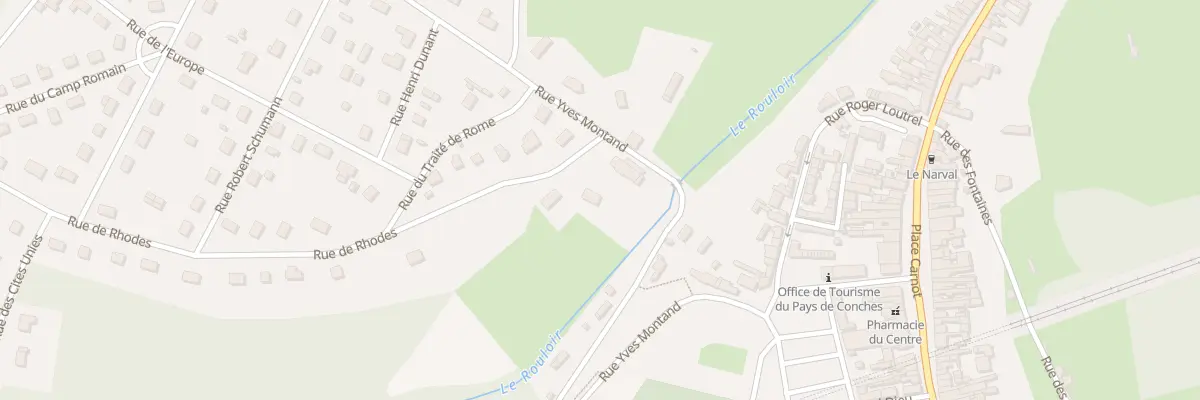 Plan du 1 Rue de Rhodes à Conches-en-Ouche