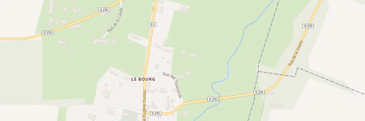 Plan du 400 Rue des Tisserands à Rainfreville