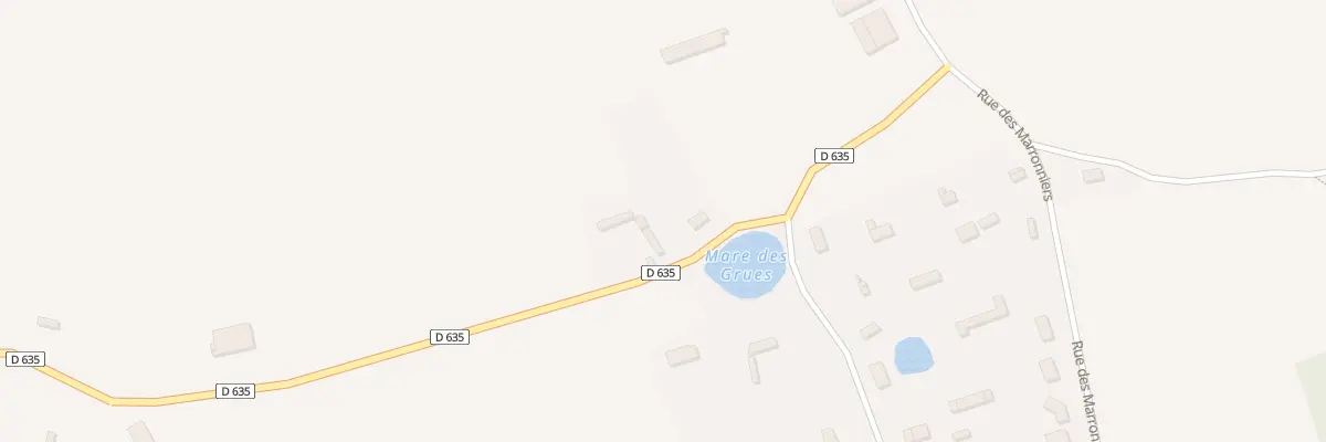 Plan du 30 Rue de la Mare des Grues au Tilleul-Lambert