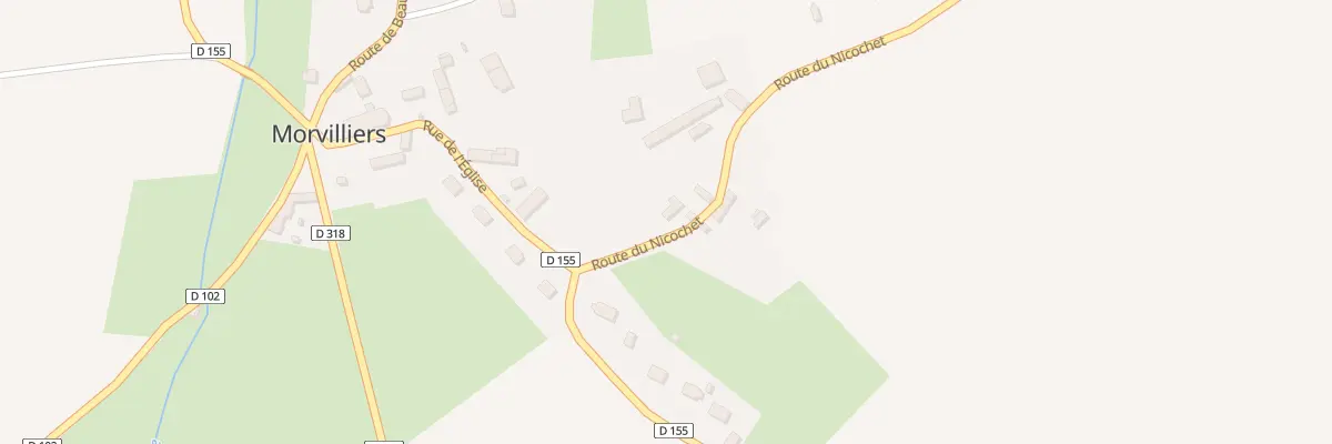 Plan du 33 Morvilliers à Morvilliers
