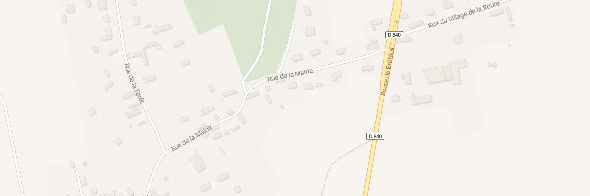 Plan du 1 Rue de la Mairie à Nagel-Séez-Mesnil